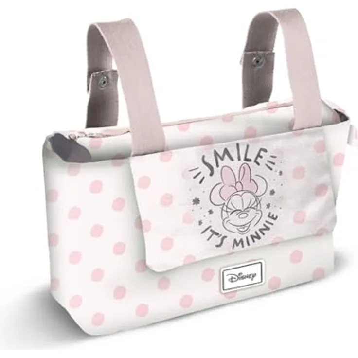 Karactermania Hamper Mommy Baby Stroller Organizer Bag Dear, Flüssigkeits- und schmutzabweisend, mit Reißverschlussfach und Seitentaschen für Flaschen