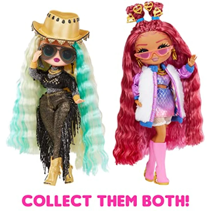 LOL Surprise OMG Fashion Doll - WESTERN CUTIE - Packe die fabelhaften Überraschungen und Accessoires aus- Inklusive Modepuppe, Outfit und Puppenständer- Tolles Geschenk für Kinder im Alter ab 4 Jahren – Bild 6
