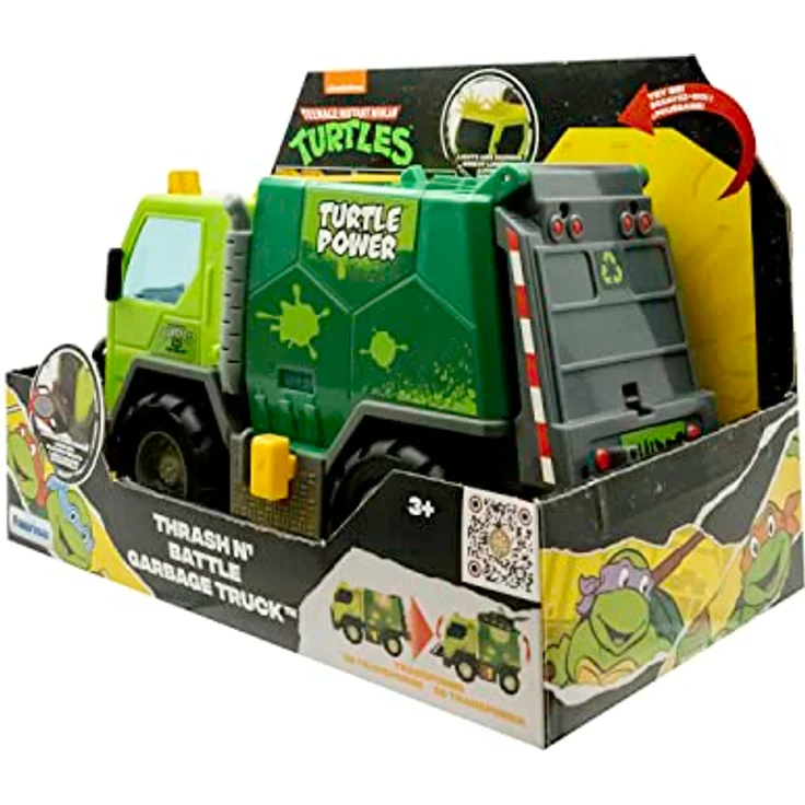 Teenage Mutant Ninja Turtles Thrash N' Battle Müllwagen, Lichter und Geräusche, ab 3 Jahren – Bild 3