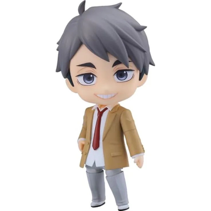 Orange Rouge Haikyu!! Nendoroid Actionfigur Osamu Miya School Uniform Ver., 10 cm mit Zubehör in Fensterbox