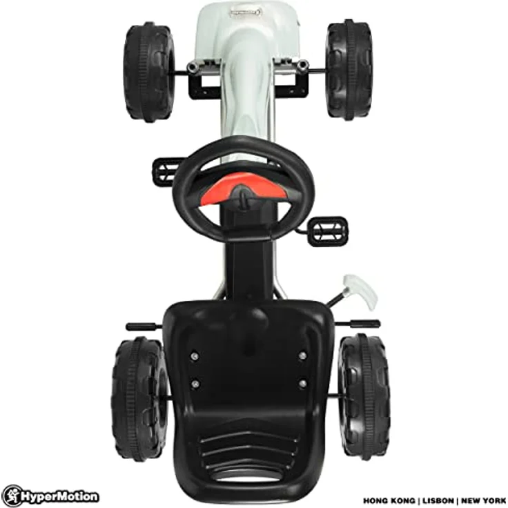 HyperMotion CHESTER Go-Kart Pedal-Gokart für Kinder 3-6 Jahre, Grau, mit 2 Fahrmodi – Bild 8