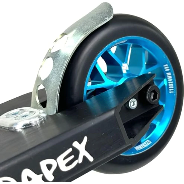 Fantic26 Stuntscooter Fantic26 Spy7 Stunt-Scooter Rolle 110mm Abec11 Türkis/Pu Schwarz, Aluminiumlegierung, ABEC-11 Kugellager, 88A Härte – Bild 6
