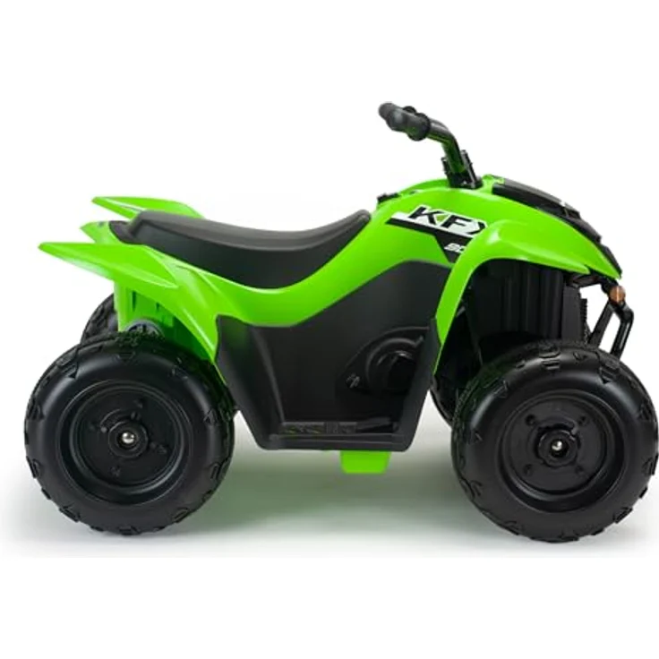 INJUSA Kawasaki KFX90 Elektro-Quad für Kinder, 12 V, mit Gaspedal, LED-Lichtern, elektrischer Bremse, Geschwindigkeit 5 km/h, grün – Bild 5