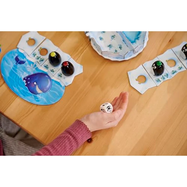 Zoch Mein Lieber Scholli - Kinderspiel ab 6 Jahre - rutschiger Pinguin-Spaß auf der Eisrutschbahn für Kinder, 2-4 Spieler, ca. 30 Min. Spiel-Dauer – Bild 4
