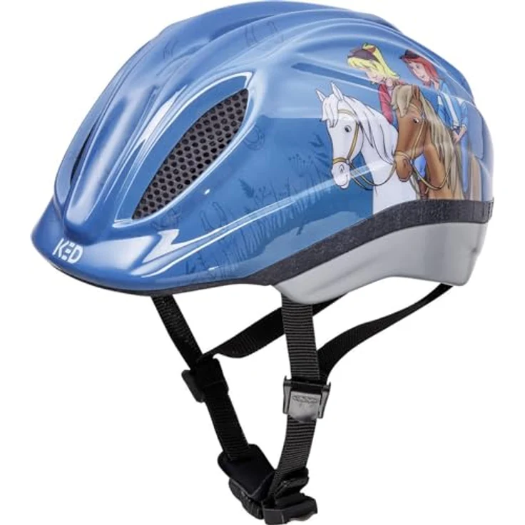 KED Fahrradhelm Meggy II Originals S Bibi&Tina Petrol – Bild 4