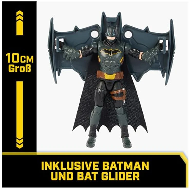 DC Comics Ultimate Transforming Batmobile Spielset mit 10cm Batmanfigur, Lichteffekten, Soundeffekten und Katapult, ab 4 Jahren – Bild 4