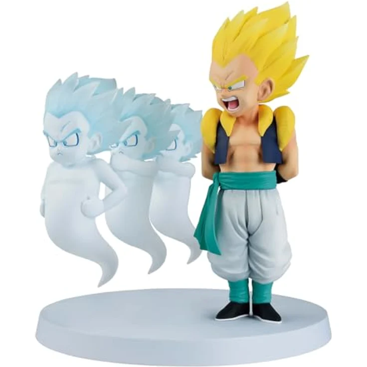 Ichibansho Figure - Dragon Ball Z - Super Saiyan Gotenks & Ghost (Dragon History II) Revible Moment Collectible Statue, 13 cm hoch, offiziell lizenziert – Bild 1