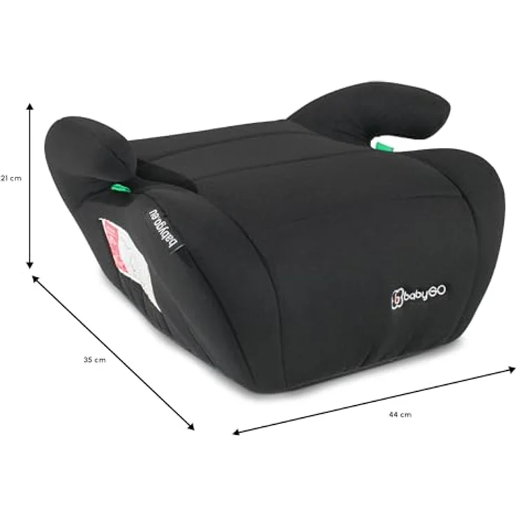 BabyGo Kindersitzerhöhung Booster I Size, 126-150 cm, mit iSize Norm und hoher Sicherheit – Bild 5