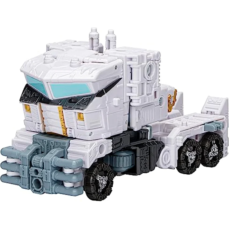 Hasbro Transformers Legacy Evolution Nova Prime, 17,5 cm große Action-Figur mit 2 Modi, Truck-Anhänger und 3 kombinierbaren Blastern, für Jungen und Mädchen ab 8 Jahren – Bild 2