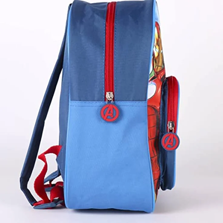 The AVENGERS Schulranzen, praktischer Rucksack für den Schulalltag, blau – Bild 5