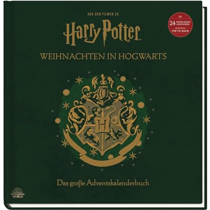 Panini Harry Potter - Weihnachten in Hogwarts - Das große Adventskalenderbuch, interaktives Pop-up-Buch für magische Momente