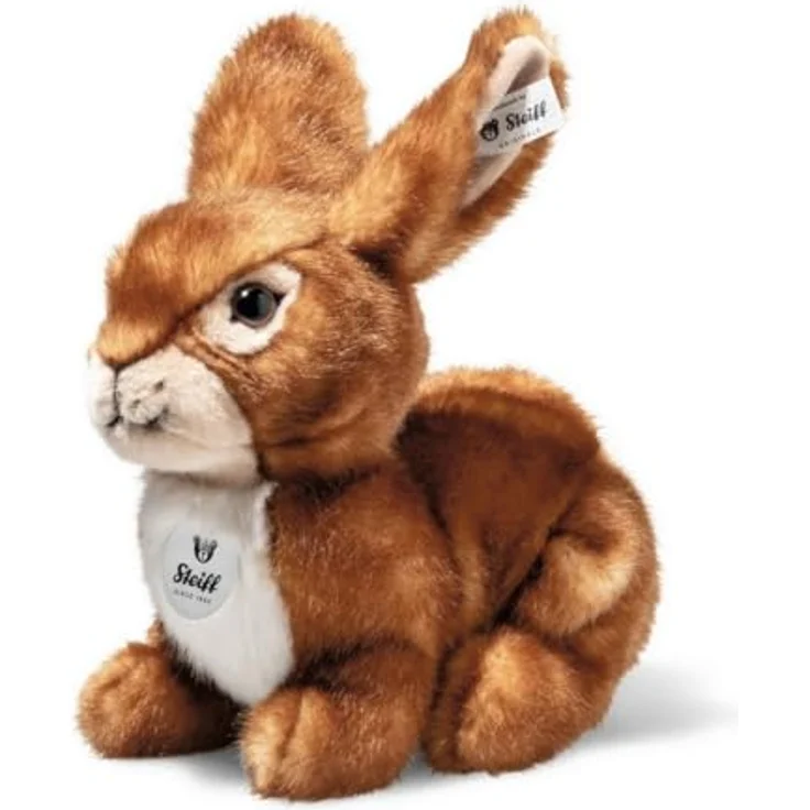 Steiff Kuscheltier Kaninchen Dormili, 21 cm, rotbraun Plüschspielzeug in bester Qualität