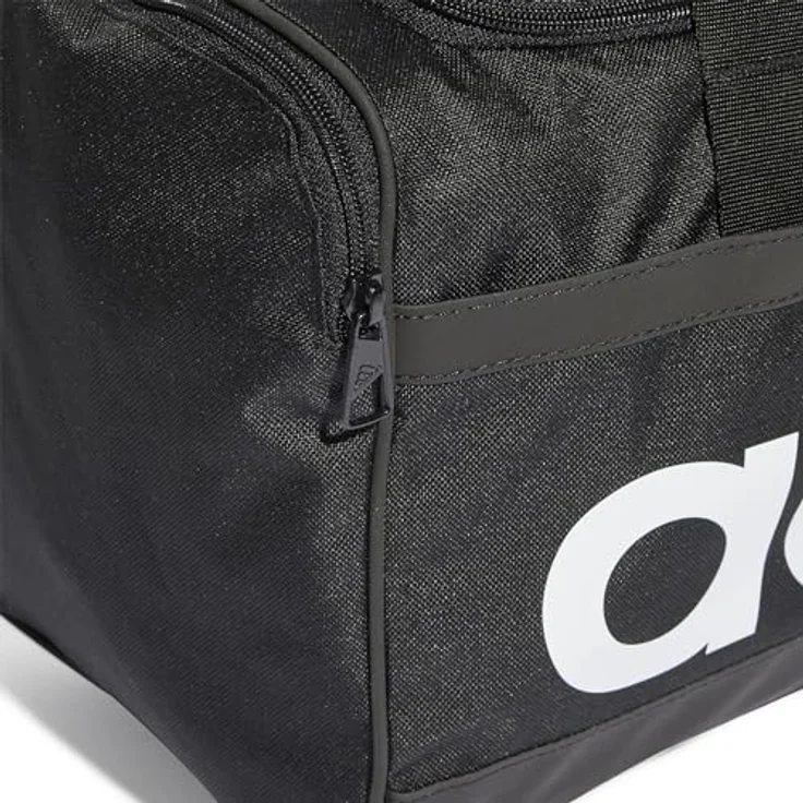 adidas Performance Sporttasche ESSENTIALS DUFFELBAG, Kindersporttasche mit separatem Schuhfach, schwarz – Bild 7