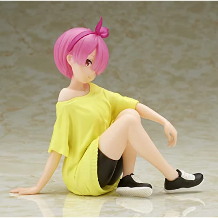 Banpresto RE:Zero - Ram - Relax Time - Kawaii Figurine, 14cm, aus Japan, offizielle Lizenz – Bild 5