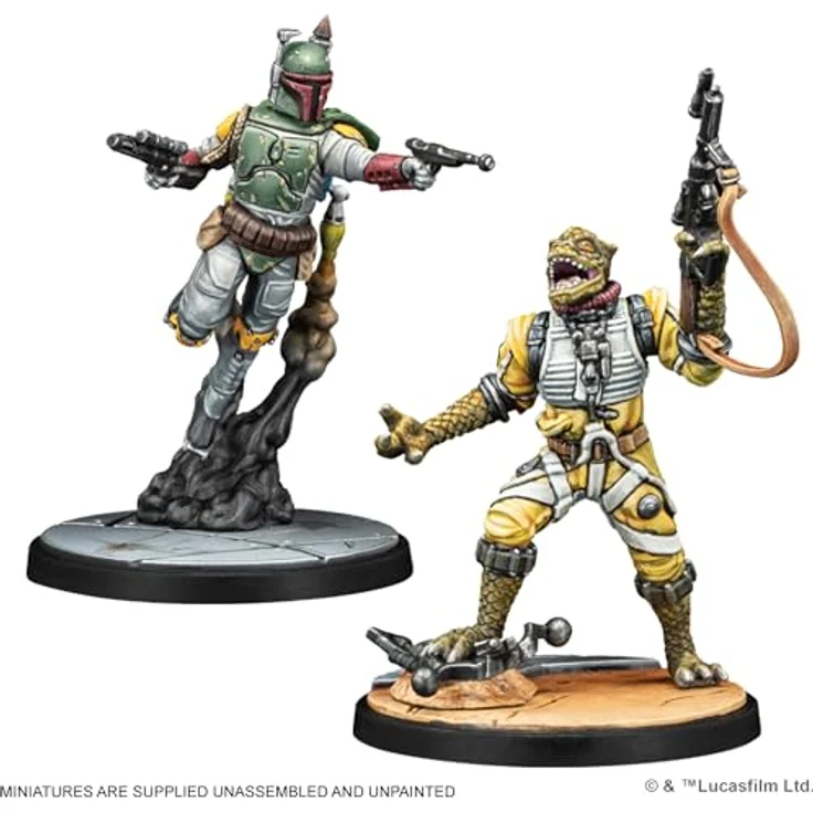 ATOMIC MASS GAMES Star Wars: Shatterpoint – We don't need their Scum, Squad-Erweiterung mit 4 Charakteren, Tabletop für 2 Spieler ab 14 Jahren, Deutsch, Mehrsprachig – Bild 3