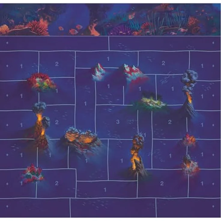 Renegade Game Studios Battle for the Deep – Strategisches Unterwasser-Brettspiel für 2-4 Spieler, 100+ Miniaturen, 2v2 Taktik, ab 14 Jahren – Bild 5