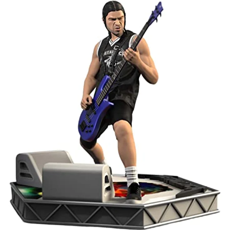 Knucklebonz Robert Trujillo (Metallica) Limited Edition Sammlerstück - Rock Iconz, offiziell lizenziert, inkl. CoA, handbemalt, 8,5 cm hoch, nur 3000 Stück – Bild 2
