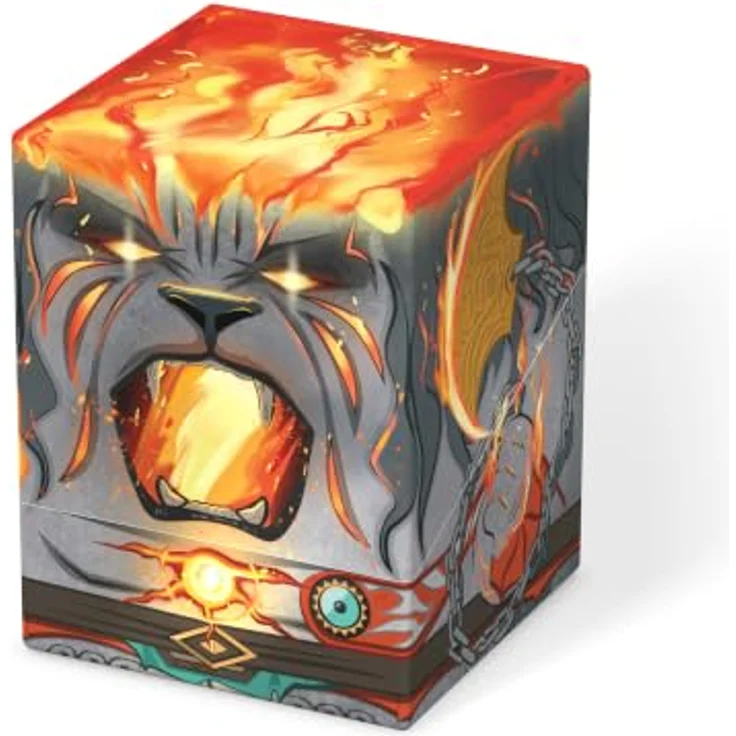 Squaroes Squaroe Magic: The Gathering "Reality Fracture" MTG011, Deckbox für bis zu 100 doppelt gesleevte Karten, nachhaltige Materialien, stabiler Verschluss, vollständig bedrucktes Design – Bild 2