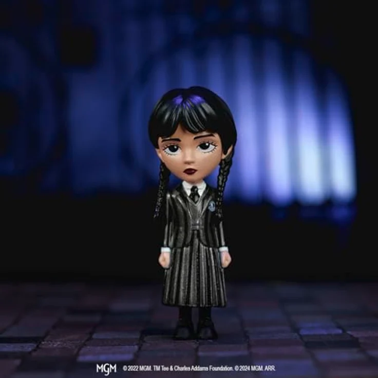 JADA MetalFigs Wednesday Sammelfiguren 4er Pack, 6,5 cm, Die-cast, für Sammler ab 8 Jahren – Bild 4