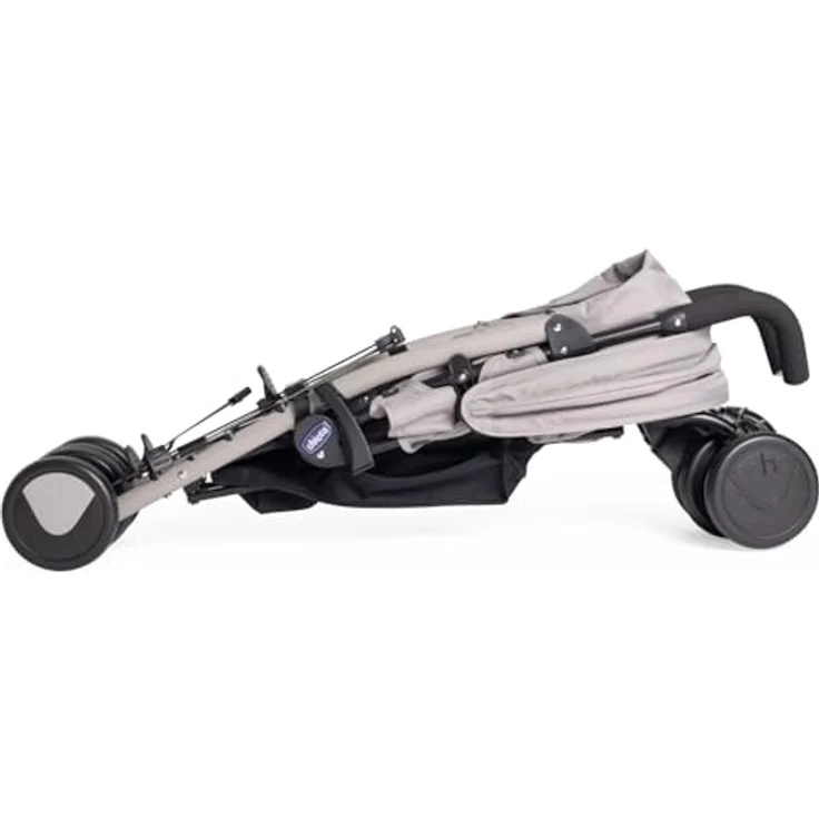 Chicco Echo Light Kinderwagen, Buggy von 0 Monaten bis 22 kg, verstellbare Rückenlehne, geräumiger Sitz, Stoßstangenmanschette, faltbarer Regenschirm, Zwillingsbremsen und schwenkbare Vorderräder – Bild 5