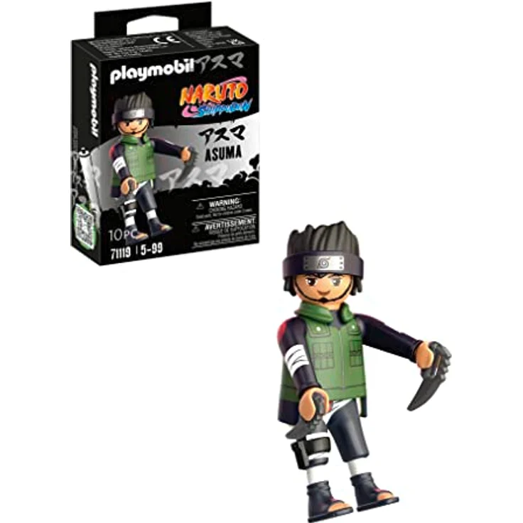 PLAYMOBIL Naruto Shippuden - Asuma Konstruktionsspielzeug – Bild 2