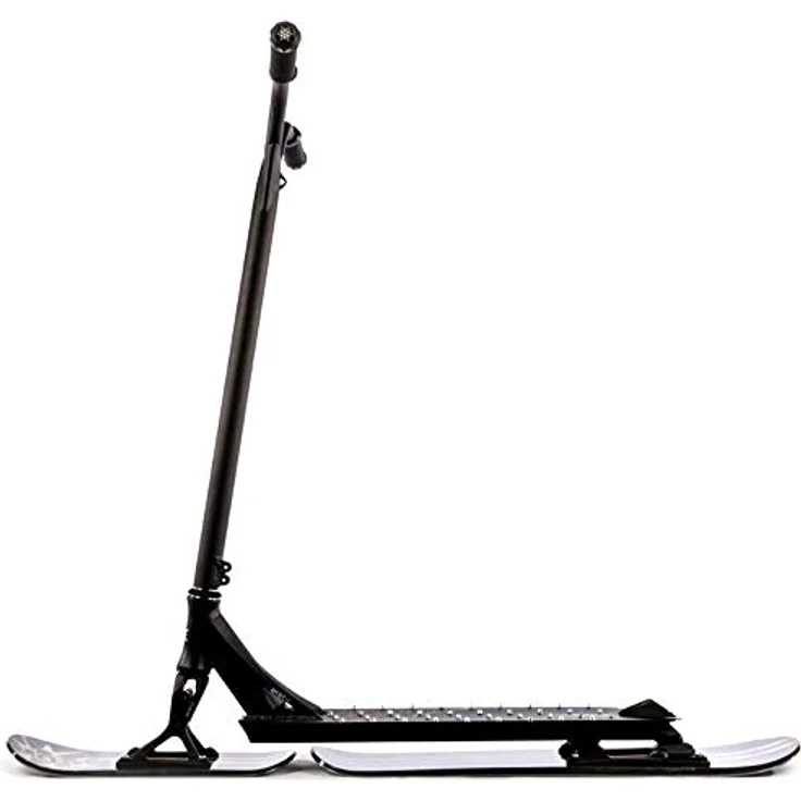 Eretic Snow Stunt-Scooter V2 + F26 Sticker (Slope), schwarzes Deck, verstärkte Gabel, höherer Lenker – Bild 2