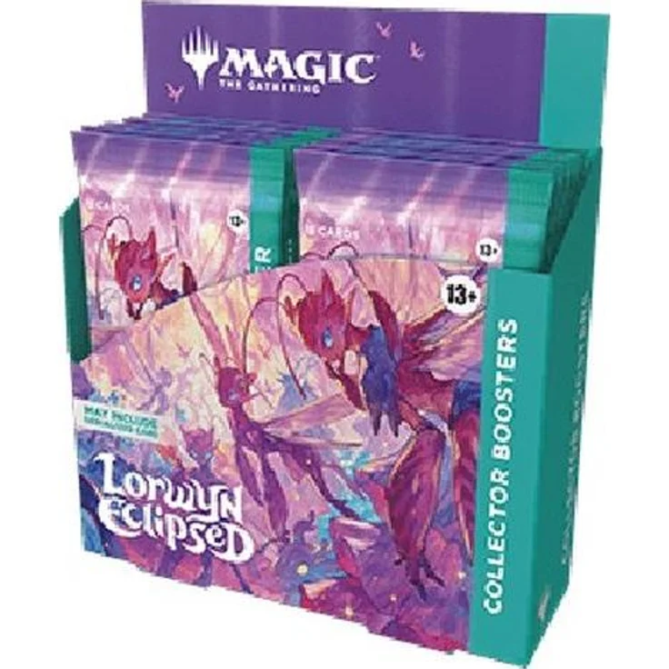 Wizards of the Coast Magic: The Gathering Lorwyn Eclipsed Collector Booster Box, 12 Collector Packs mit Foils und Showcase-Designs, Englisch