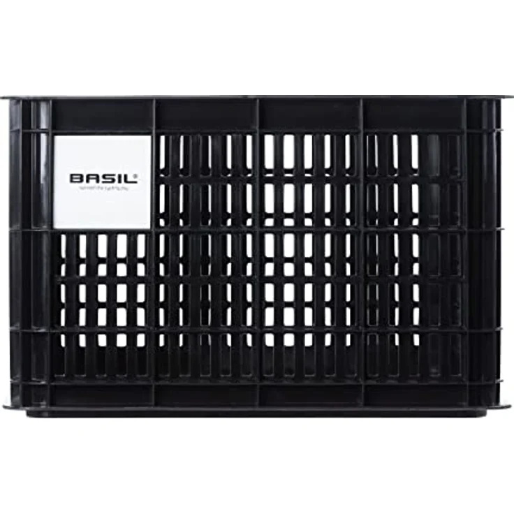 Basil B.V. Unisex – Erwachsene Crate Fahrradkaste, Schwarz, 45.25x35x25cm – Bild 1
