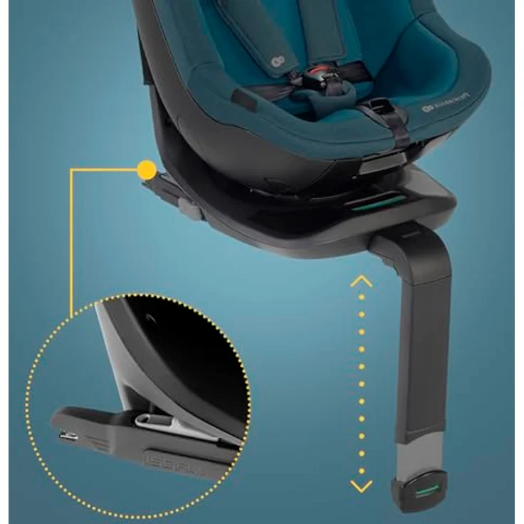 Kinderkraft I-Guard i-Size Harbor Blue – Bild 9