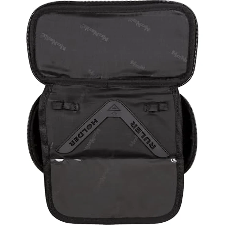 McNeill Federmäppchen Etui Box CAMPUS WOW, Polyester, Reißverschluss mit Zipper, inkl. Stiftschlaufen und Innenfach, blau – Bild 5