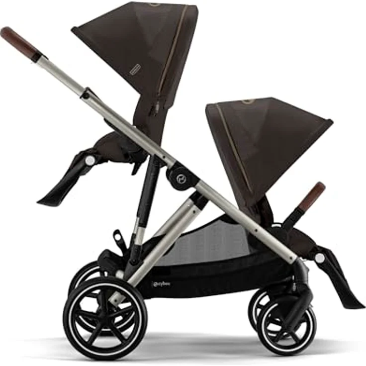 Cybex Gold Kinderwagen GAZELLE S, All-in-1-System mit 20+ Konfigurationen, max. 22 kg, Chocolate Brown – Bild 5