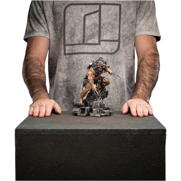 Iron Studios Art Scale 1/10 - Marvel - Weapon X Wolverine (50th Anniversary) Statue, 18 cm, resin mit Sockel – Bild 9
