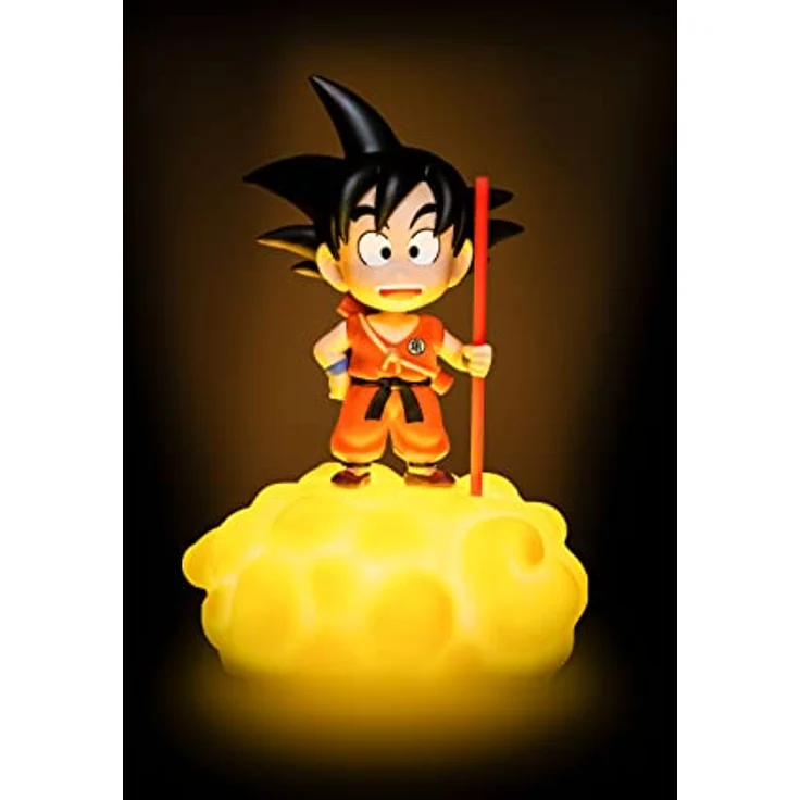 TEKNOFUN Dragon Ball Goku Leuchtende Figur, 18 cm mit 2 Beleuchtungsmodi, USB/MicroUSB und Batteriebetrieb – Bild 4