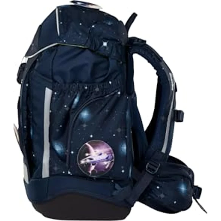 ergobag maxi set 6-teilig, ergonomischer Schulrucksack für Grundschule, ideal für große Kinder ab 1. Klasse, Dunkelblau – Bild 3