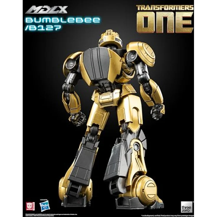 THREEZERO Transformers MDLX Actionfigur Bumblebee/B127, 12 cm, mit Zubehör in Fensterbox aus ABS, POM, PVC, Zinklegierung und Metallteilen – Bild 19