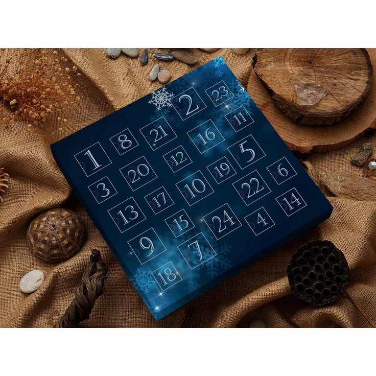 Evila Originals Adventskalender Silver Edition aus 925 Sterling Silber - Limitierte Auflage
