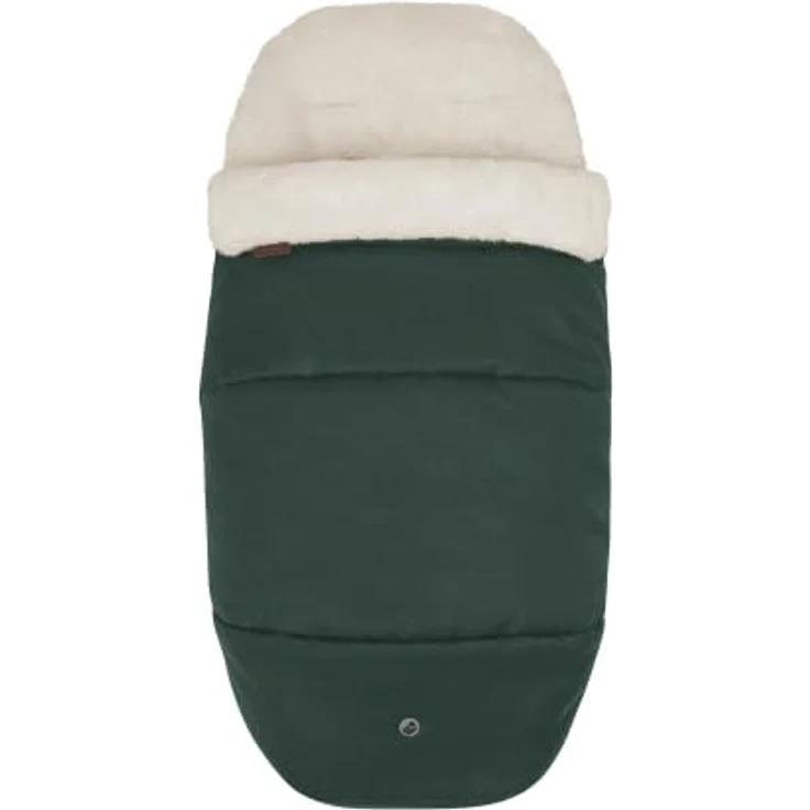 Maxi-Cosi 2in1 Fußsack für Kinderwagen & Buggys, kuscheliges Teddy-Fleece, wasserabweisend, Twillic Green – Bild 4