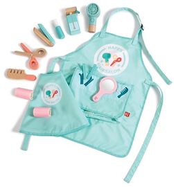 Hape Spielzeug-Frisierkoffer Super stylischer Friseursalon