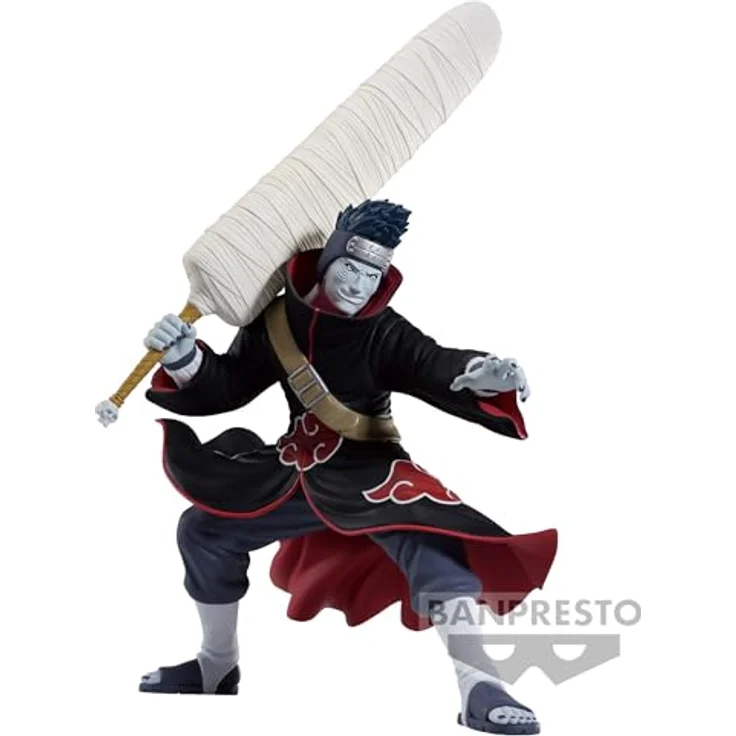 Banpresto Kisame Hoshigaki Actionfigur, Naruto Shippuden, 13 cm, PVC, mehrfarbig, BP89540P mit Basisständer, lizenziertes Sammlerstück – Bild 3