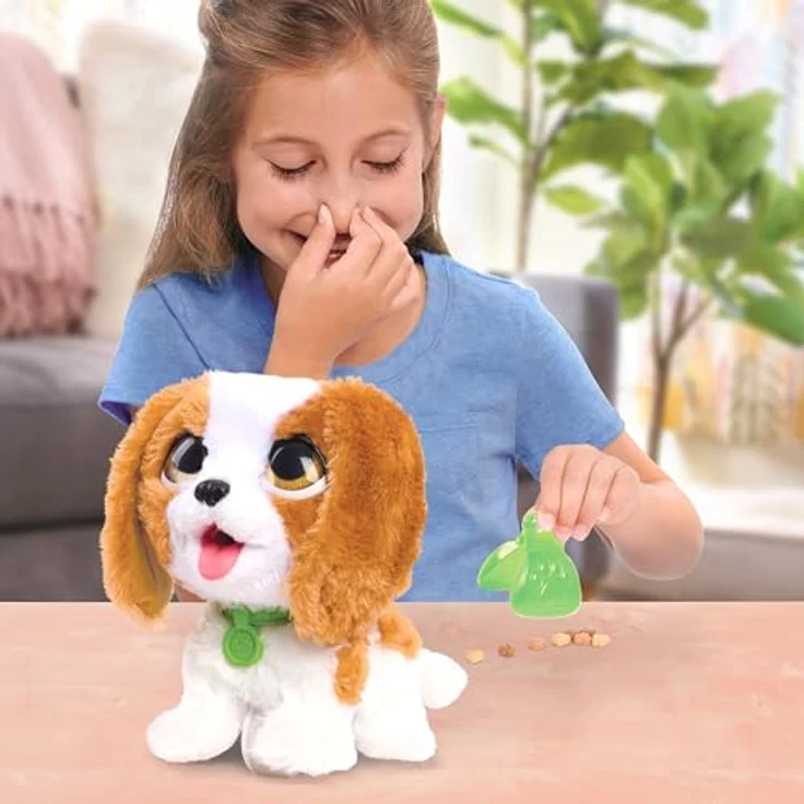 Just Play FurReal Poop-A-Lots Spaniel King Charles, interaktiver Funktionsplüsch für Kinder ab 3 Jahren – Bild 2