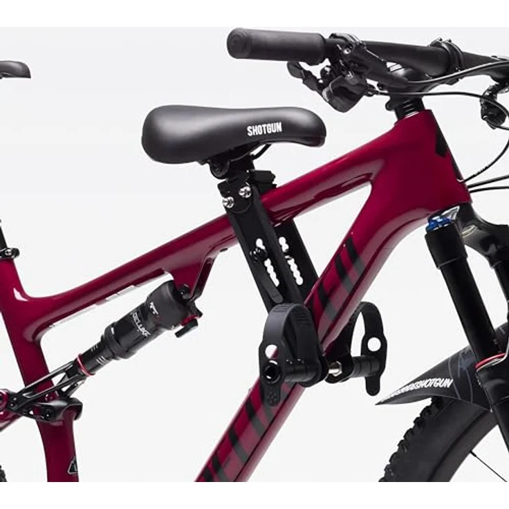Shotgun MTB Front Kindersitz - Schwarz. – Bild 2