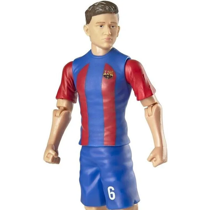 Banbo Toys FC Barcelona Gavi Action-Figur, 20 cm Sammelfigur, detailgetreu und authentisch