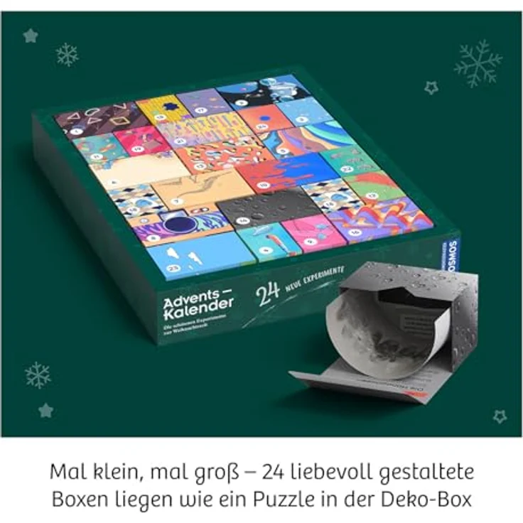 Kosmos Spielzeug-Adventskalender Experimente - 2024 - Preisvergleich – Bild 3