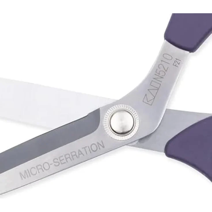 Prym Professional Xact Schere 21 cm mit Micro Serration, rostfreier Edelstahl, lila – Bild 5