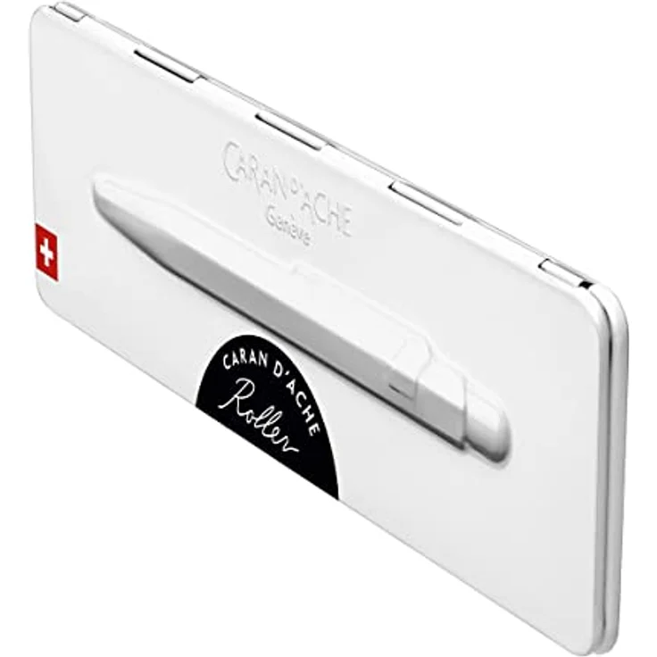 Caran d'Ache 849 Classic, Roller mit Etui, Schwarz, flüssige Tinte für ein fliessendes Schreibgefühl – Bild 4