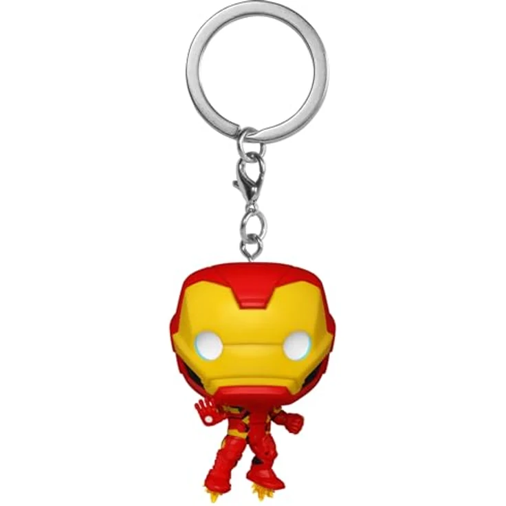 Funko Pop! Keychain: Marvel - New Classics - Iron Man - 11,76 cm Vinyl-Minifigur zum Sammeln - Perfekt als Geschenk und Strumpffüller – Bild 1