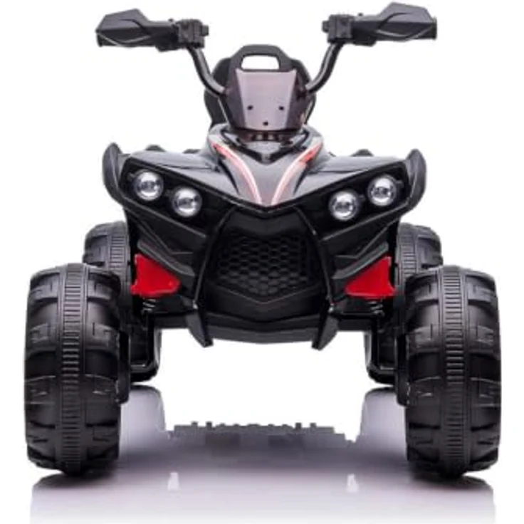 Chipolino Kinder Elektroquad ATV FX Sport, 2 Motoren, MP3-Anschluss, integrierte Beleuchtung, schwarz – Bild 3