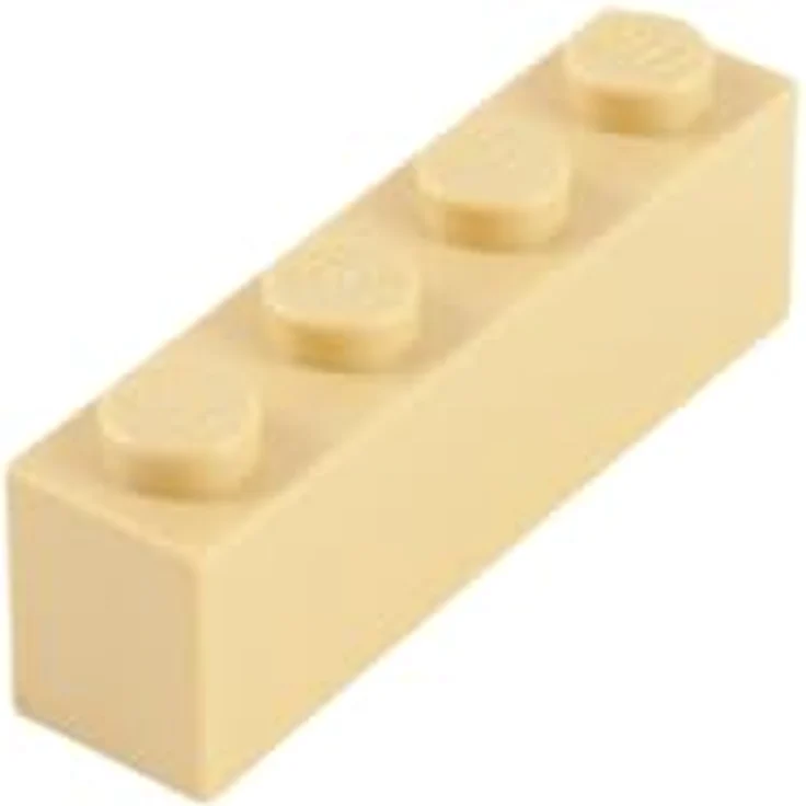 Stein-Experte Lego® Classic Basic City 1x4 Steine, hellbeige, 100 Stück - Ideal für kreative Bauprojekte und Erweiterungen! – Bild 5