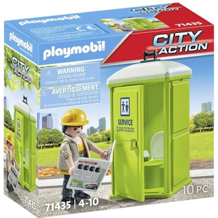 Playmobil® Spielfigur Mobile Toilette – Bild 2