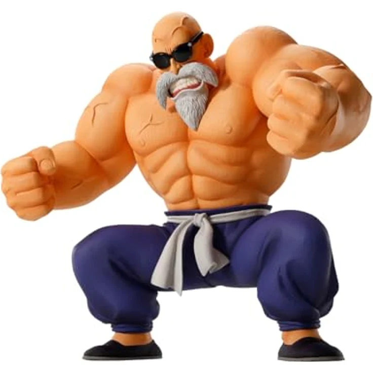 Ichibansho Figure Dragon Ball Master Roshi (Son Goku Training Section), Sammlerstatue, ca. 21,1 cm, hochwertige Details, offiziell lizenziert von Bandai Spirits – Bild 1